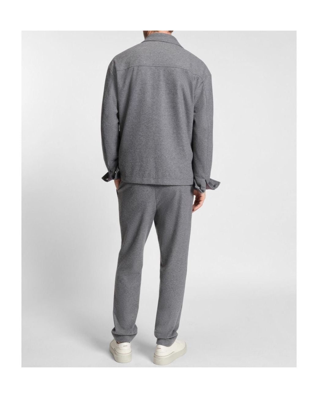 Boss Gray Long Sleeve Casual Jacket for men