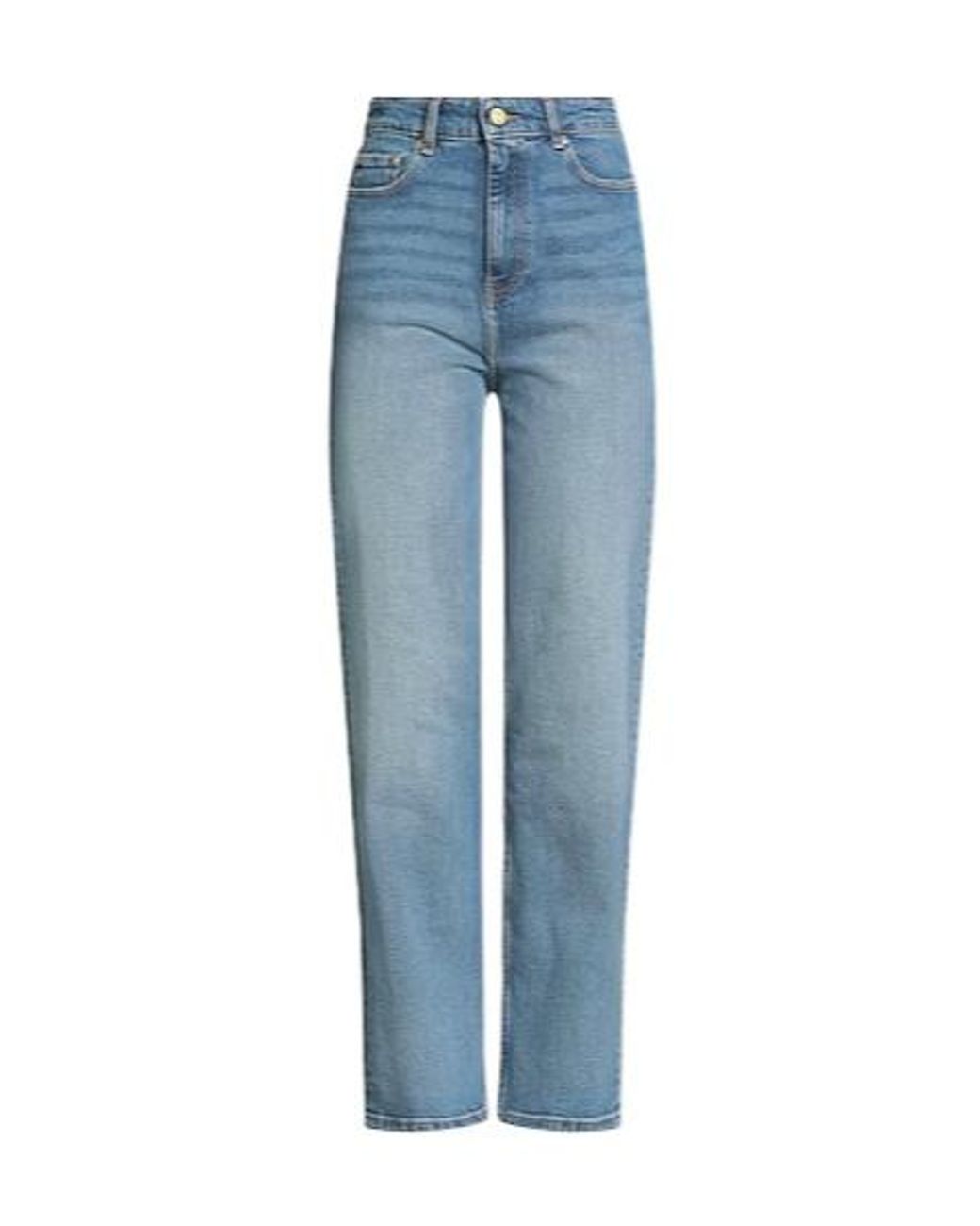 Ganni Blue Denim Trousers
