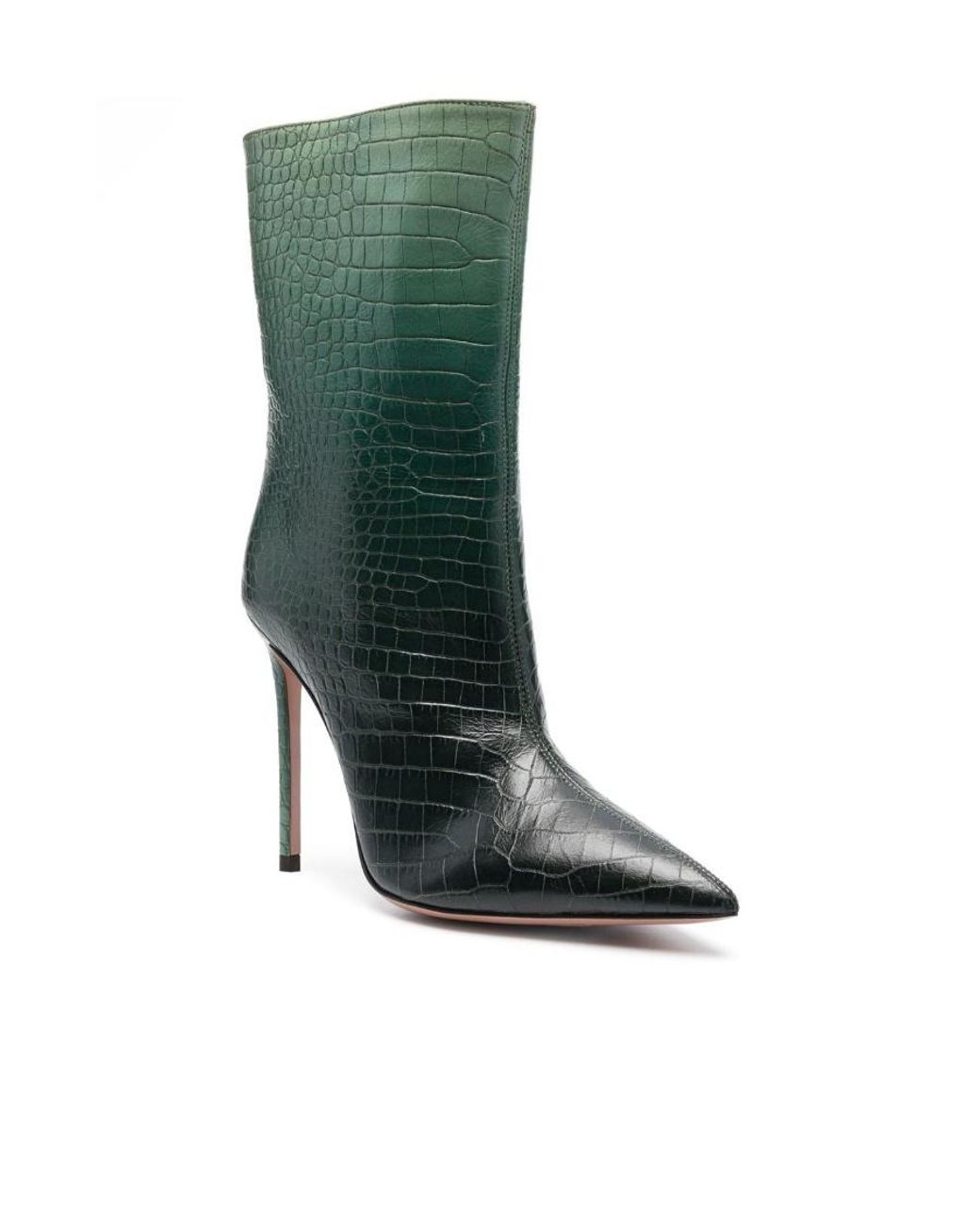Aquazzura Green So Matignon 105Mm Ankle Boots