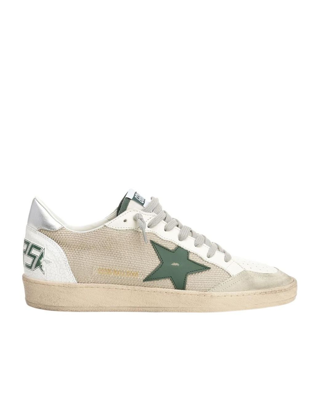 Golden Goose Deluxe Brand Multicolor Ballstar Net Lace-Up Sneakers for men