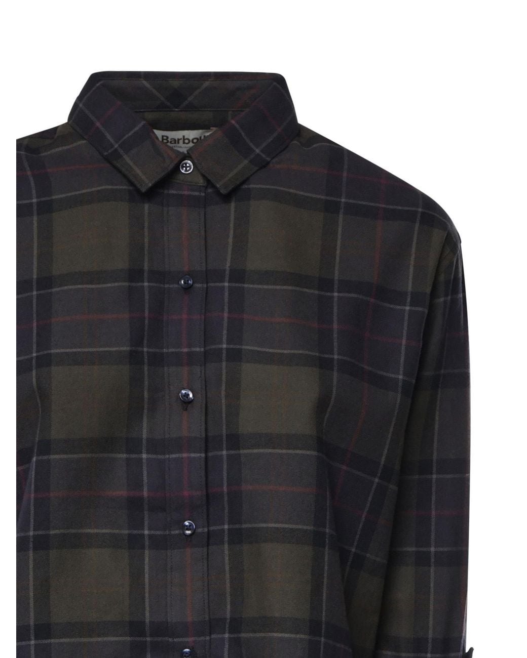 Barbour Gray Elishaw Relaxed Shirt