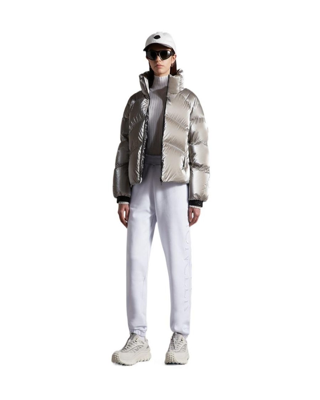 Moncler Blue Logo Track Pants