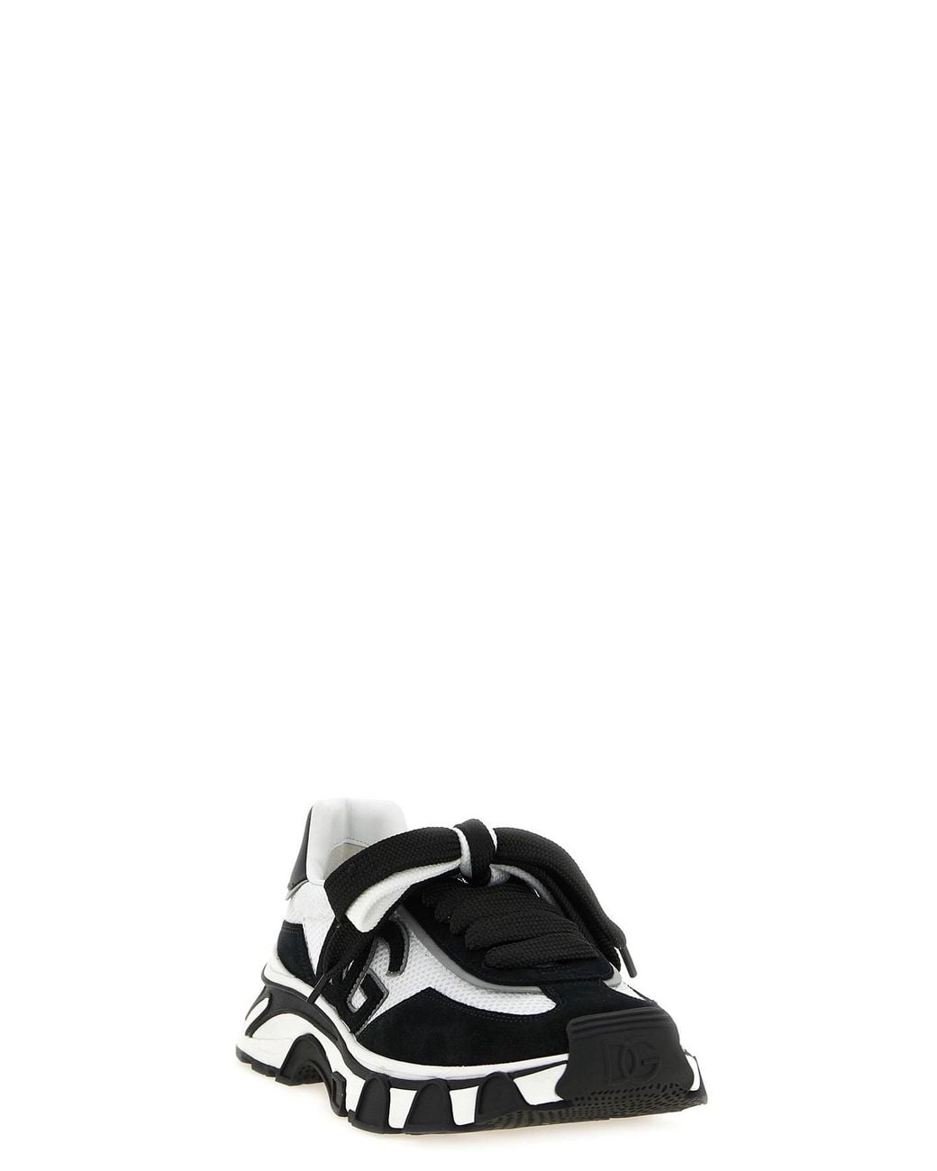 Dolce & Gabbana Black Dg Country Road Sneakers