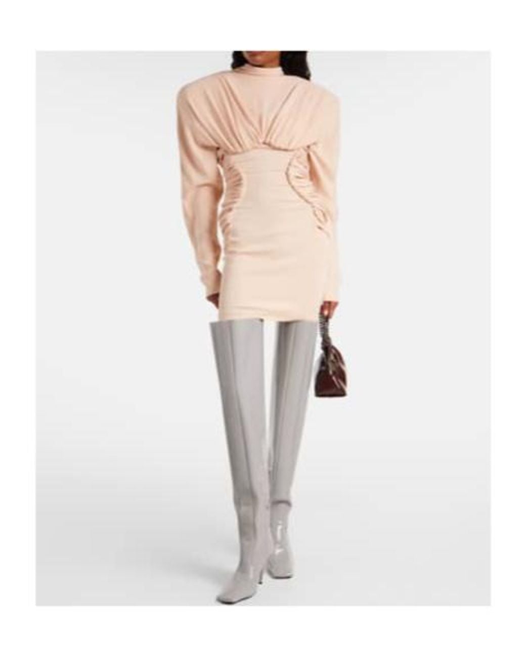 Stella McCartney Pink Jersey Bustier Dress