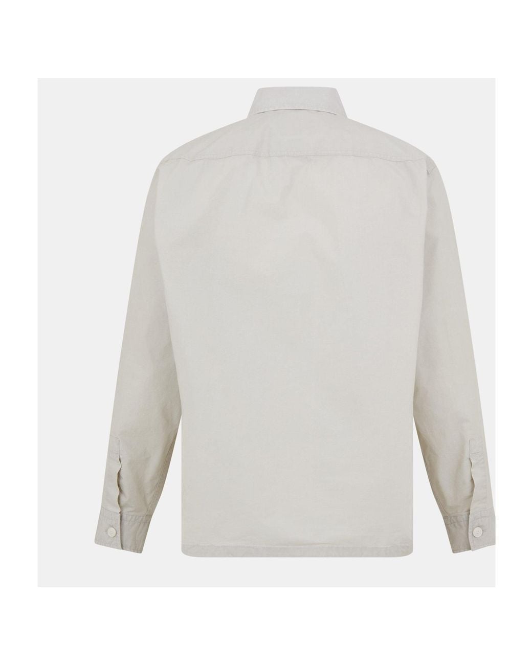 Boss White Light Casual Shirt-Style Jacket for men