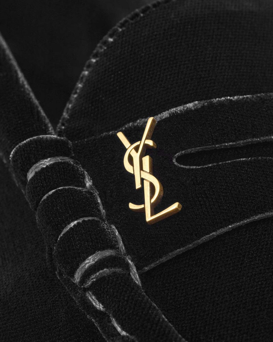 Saint Laurent Black Le Loafer Supple