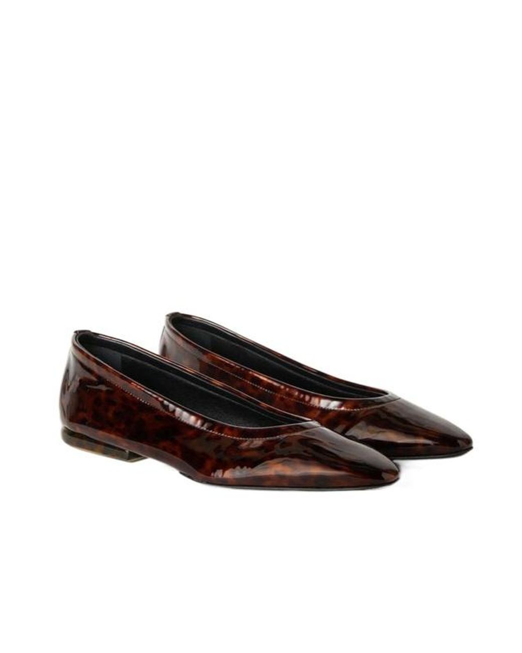 Loro Piana Brown Primula Slip-On Ballet Flats