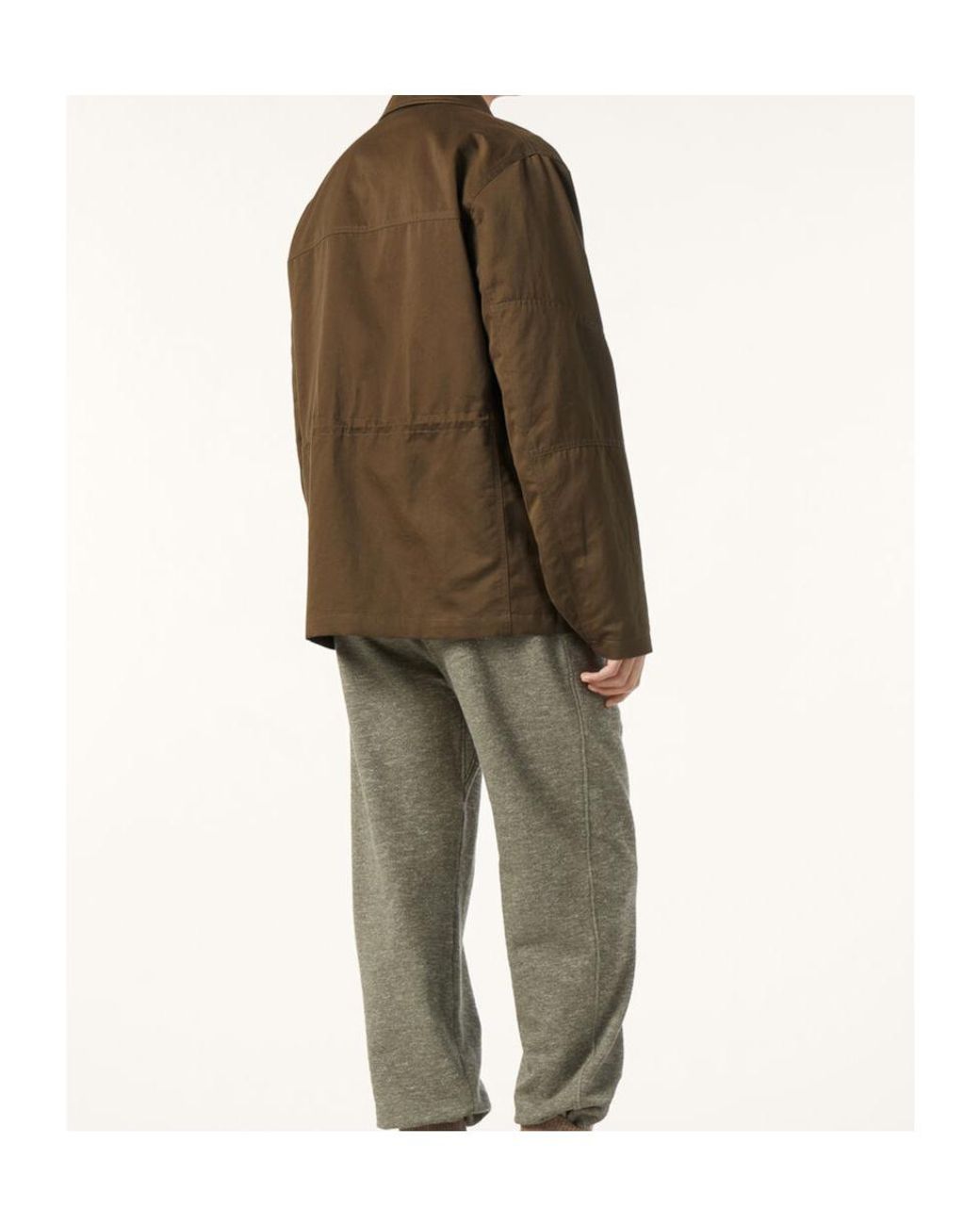 Loro Piana Brown Harstad Field Jacket for men