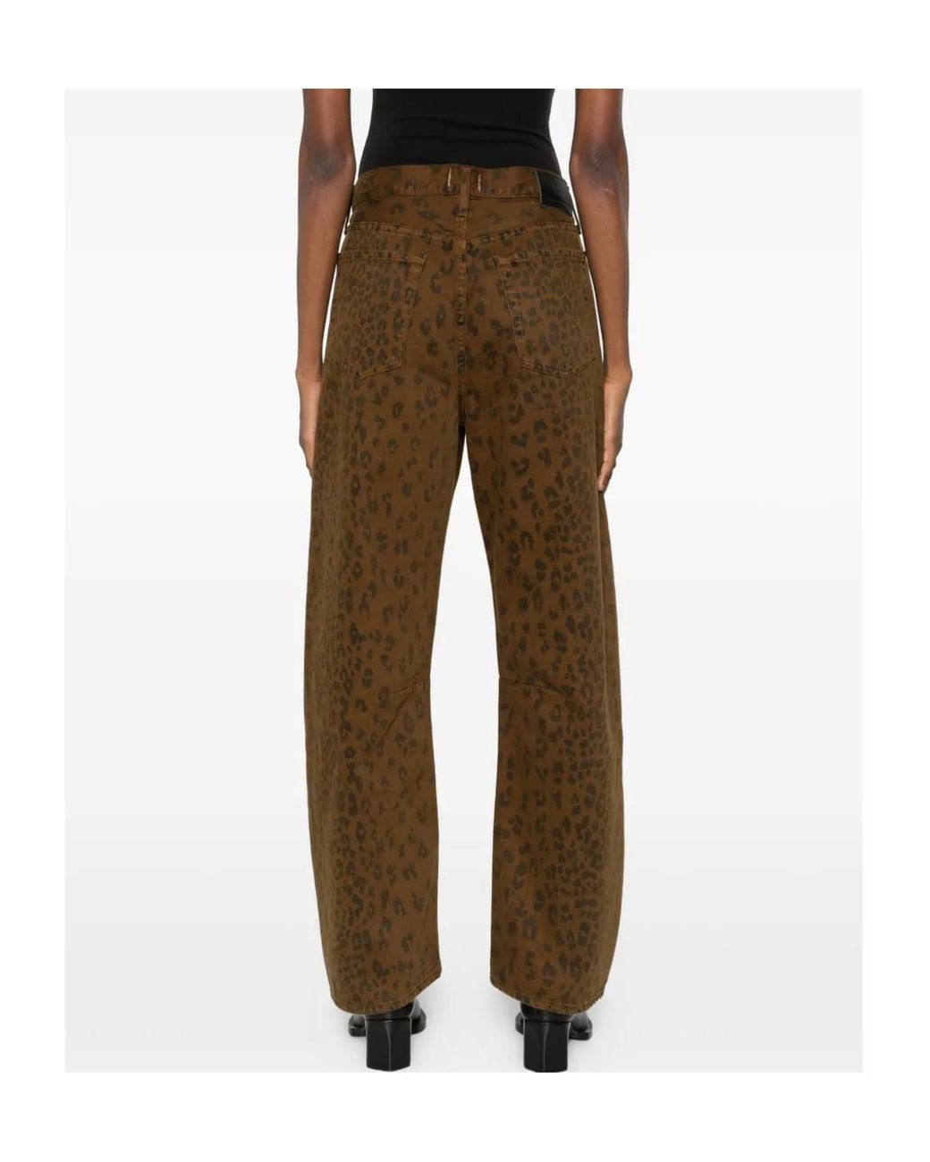 Citizens of Humanity Brown Miro Patterned Jeans