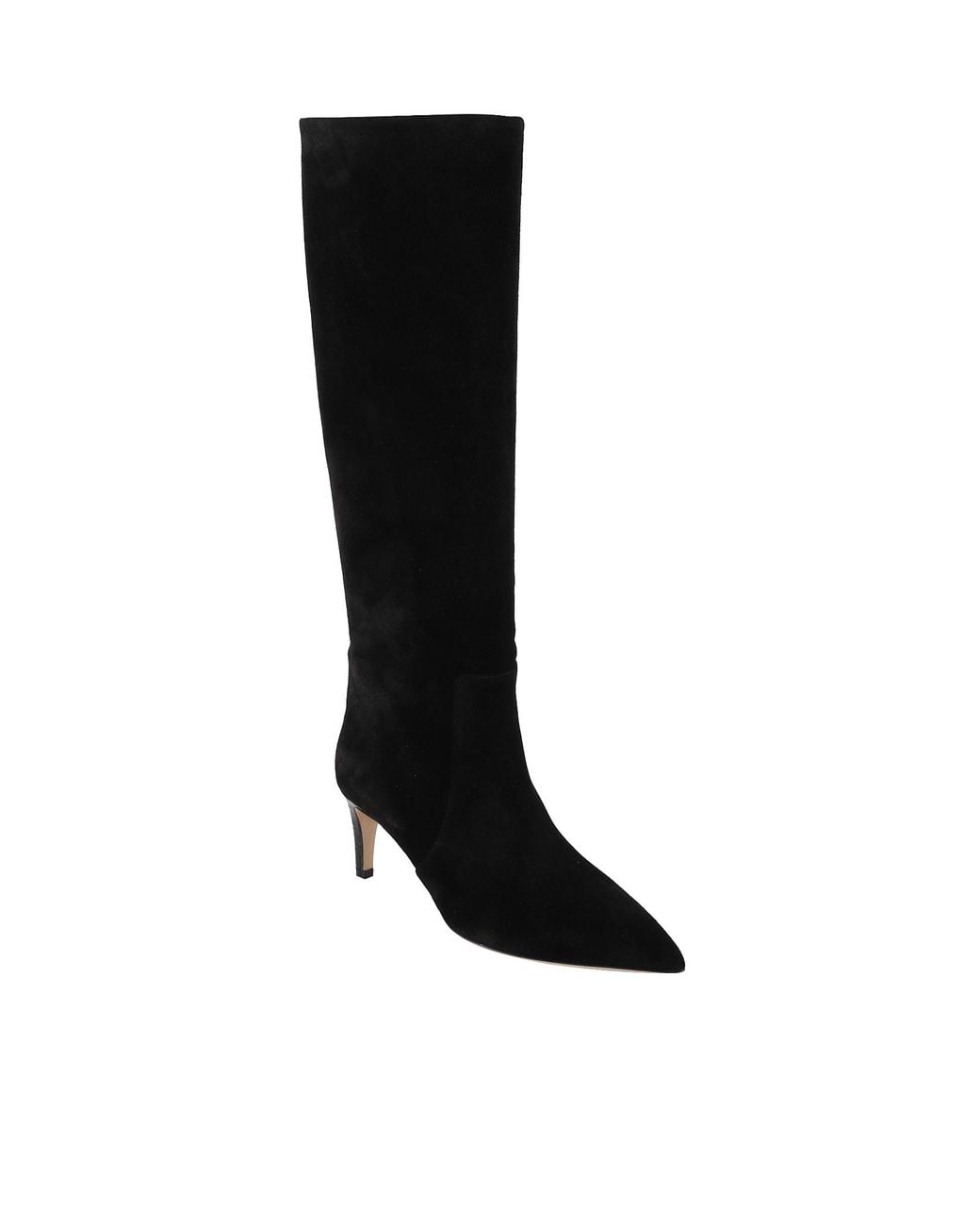 Paris Texas Black Stiletto Heeled Boots