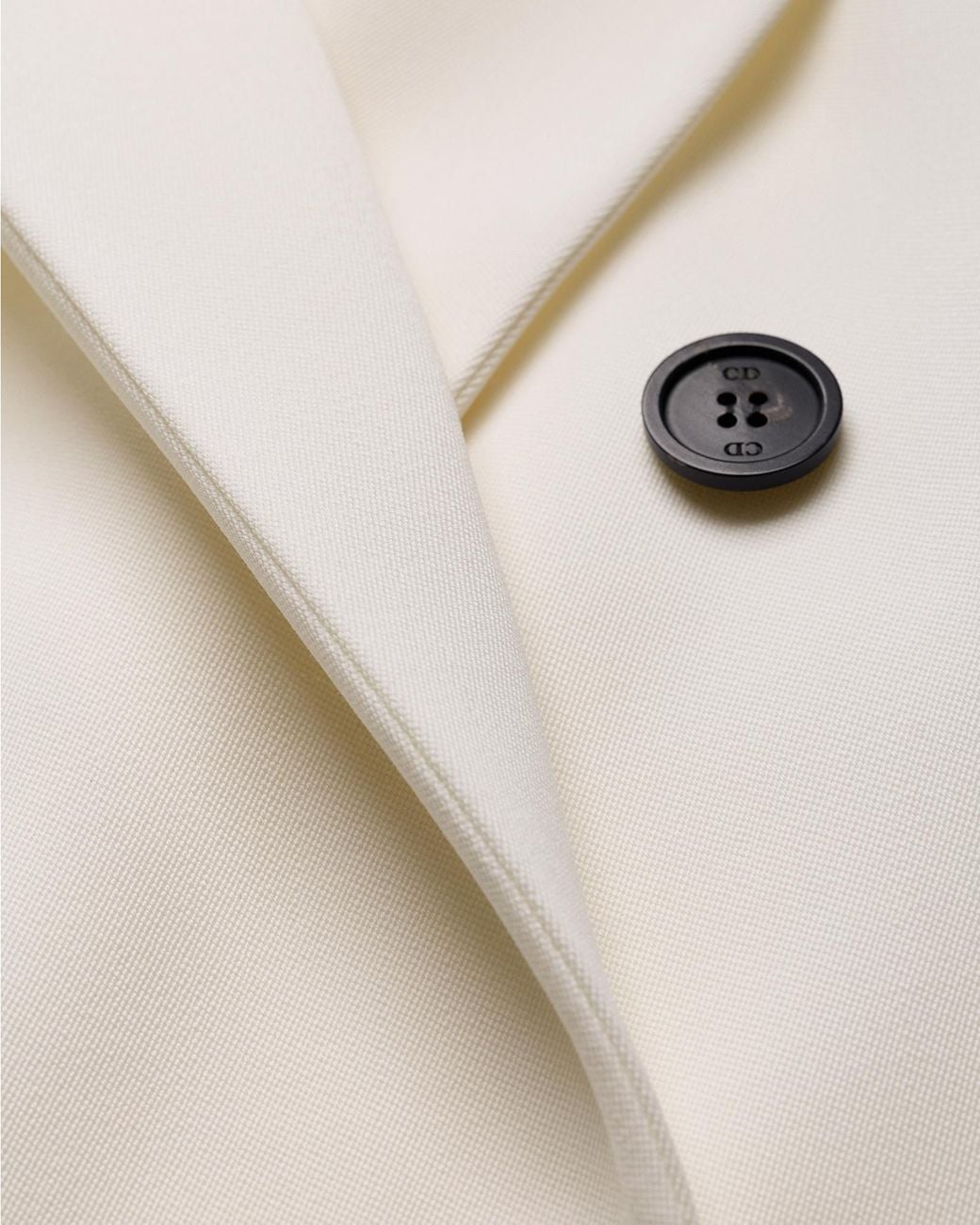 Dior White Mid-Length Flared Blazer Dress