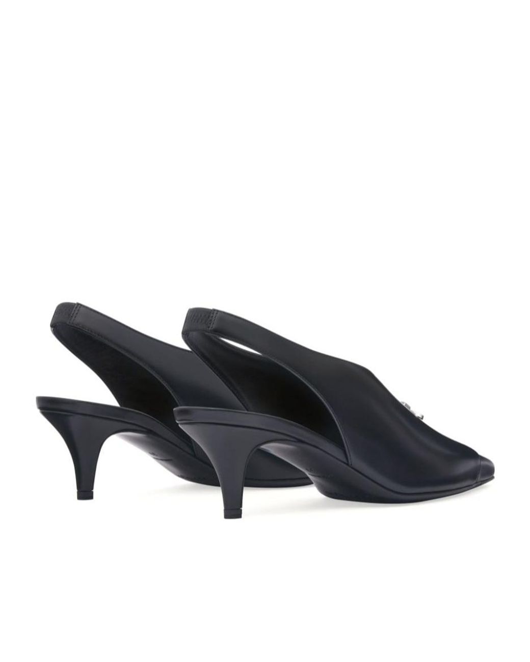 Courreges Blue High-Heeled Sandals