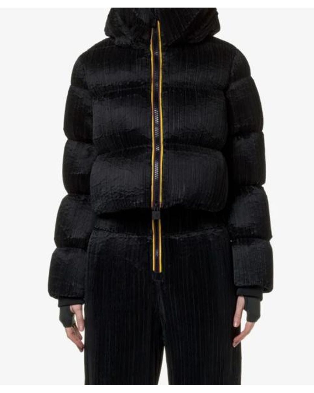 K-Way Black Brien Padded Jacket