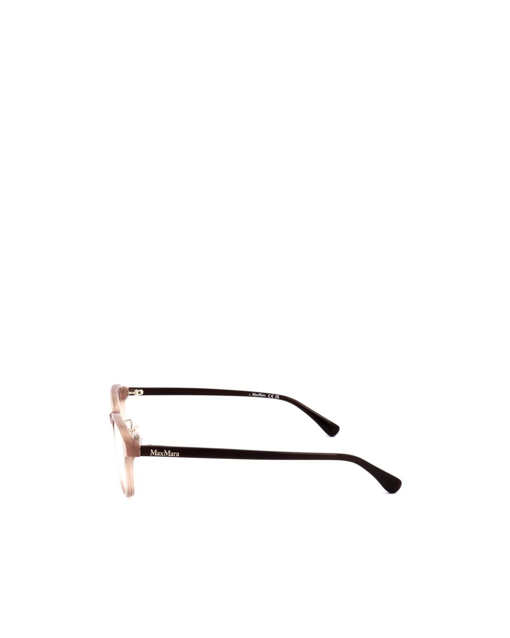 Max Mara Natural Rectangle Frame Glasses