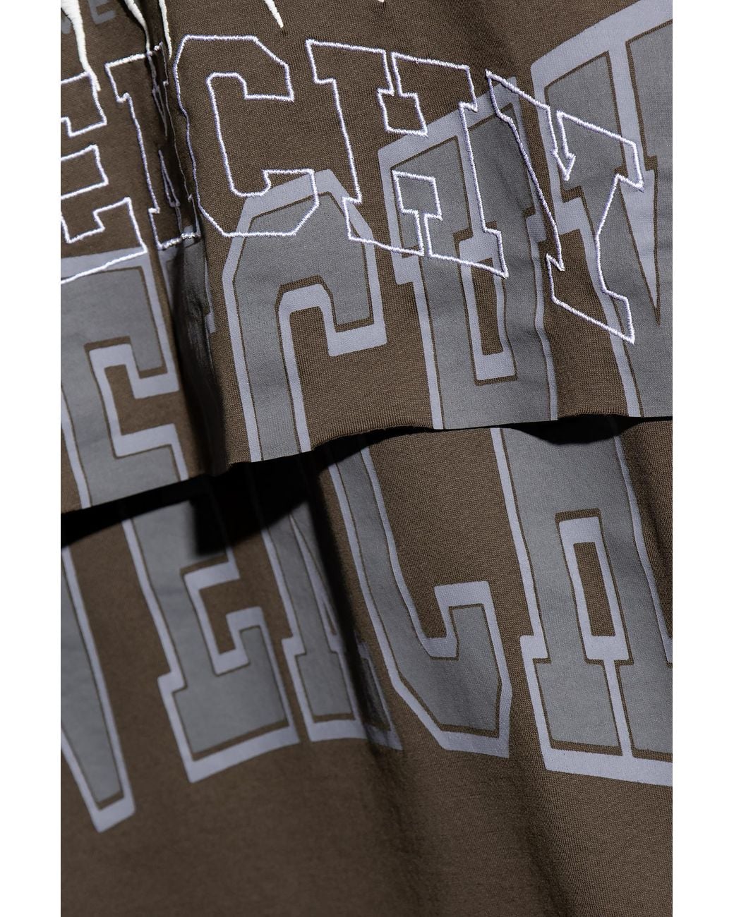 Givenchy Multicolor Layered Cotton T-Shirt for men