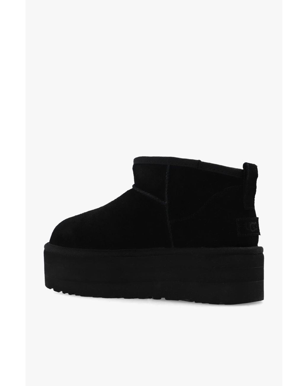 Ugg Black Classic Ultra Mini Platform Boots
