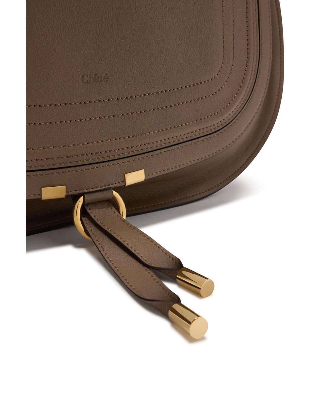 Chloé Brown Saddle Shoulder Bag