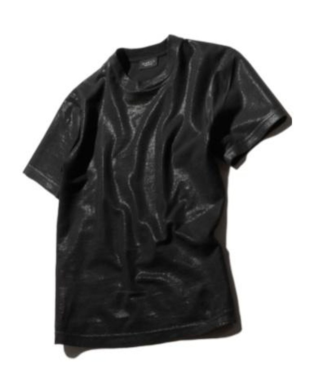 Gucci Black Technical Cotton Jersey T-Shirt With Print