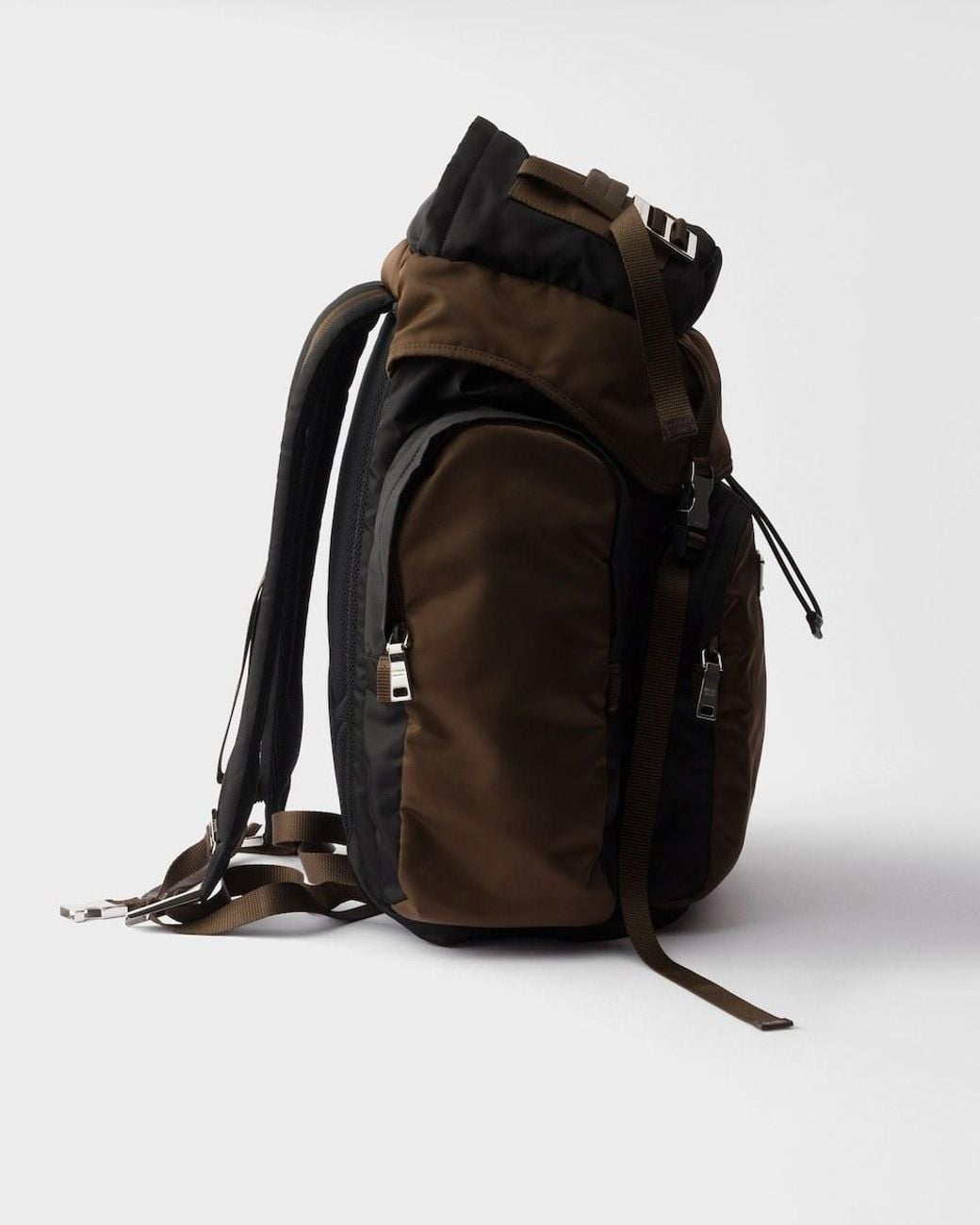Prada Black Re-Nylon Backpack for men
