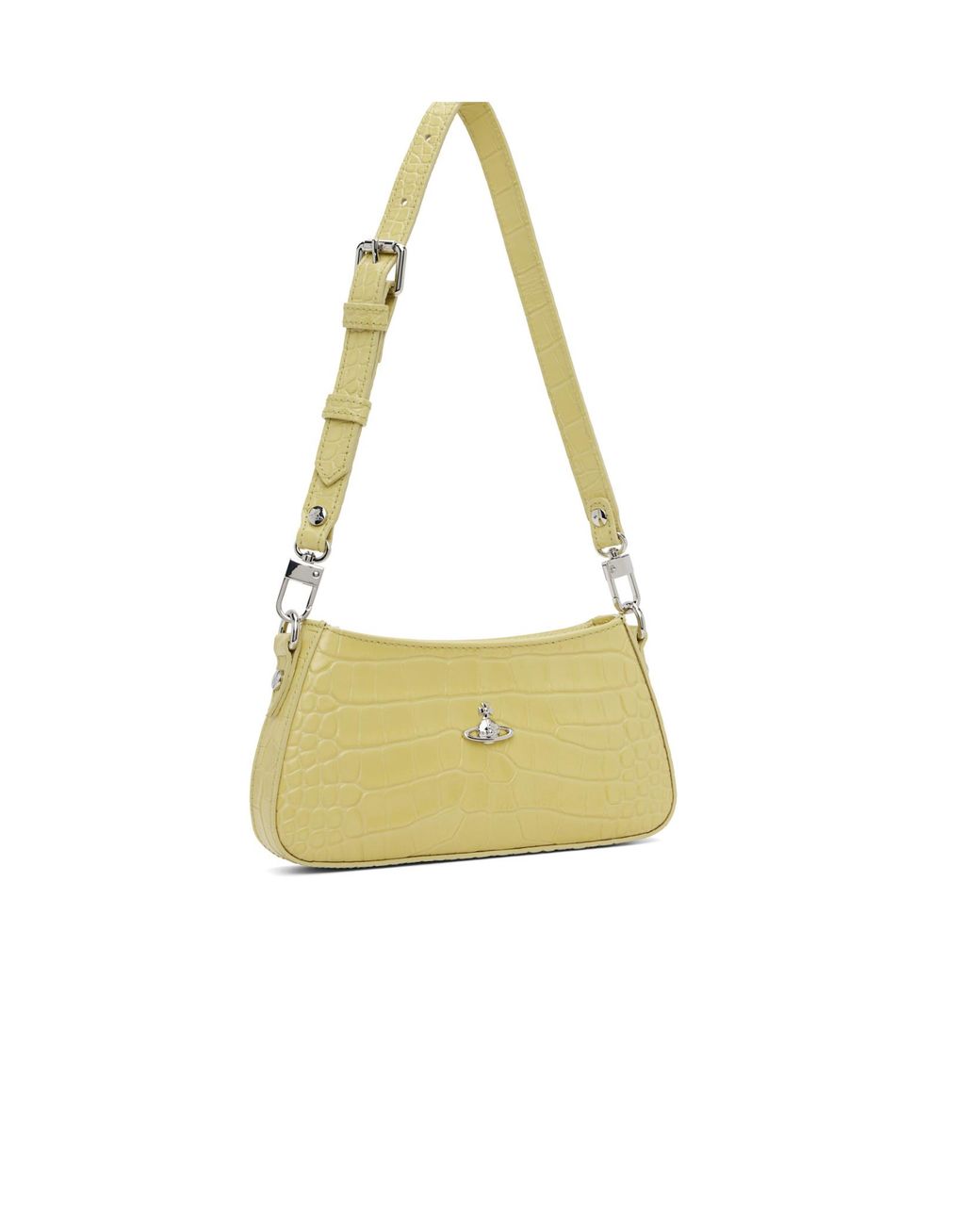 Vivienne Westwood Metallic Tasha Embossed Shoulder Bag