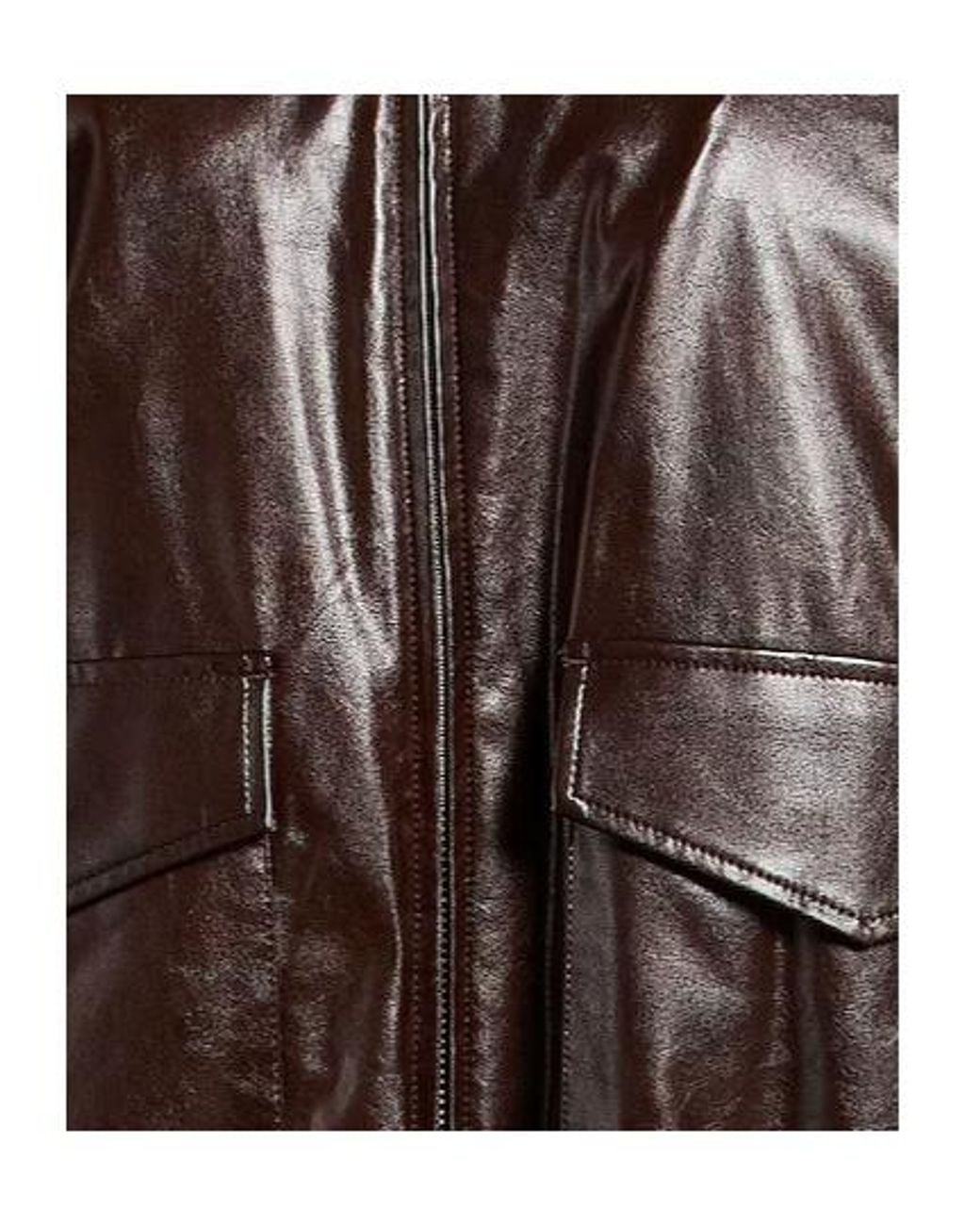MM6 by Maison Margiela Brown Casual Striped Jacket
