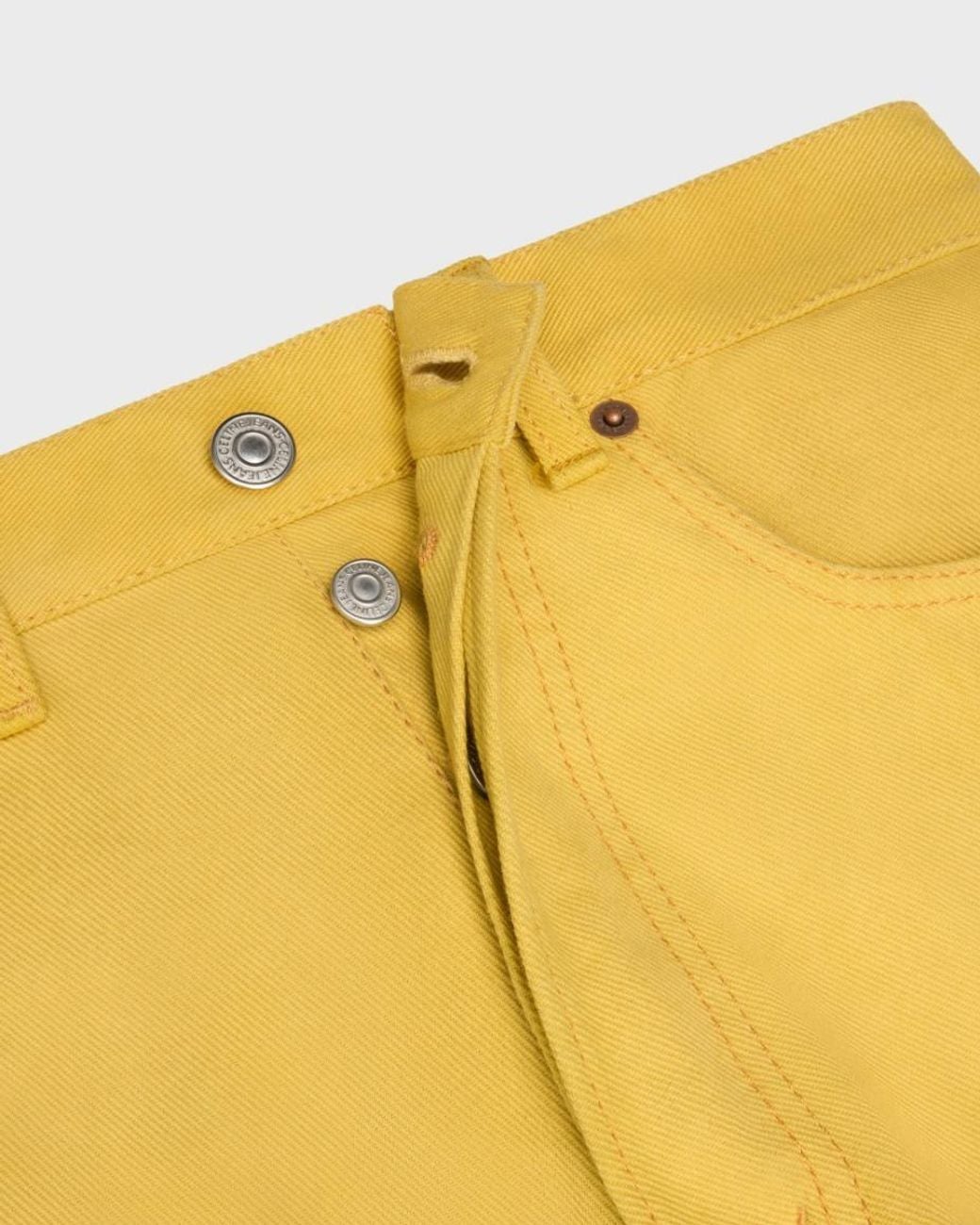Céline Yellow Boyfriend Jeans 002 for men