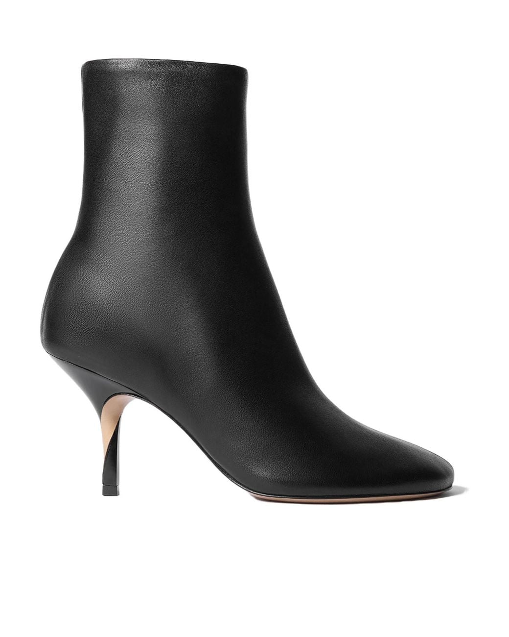 Jacquemus Black Sculpted Heel Ankle Boots