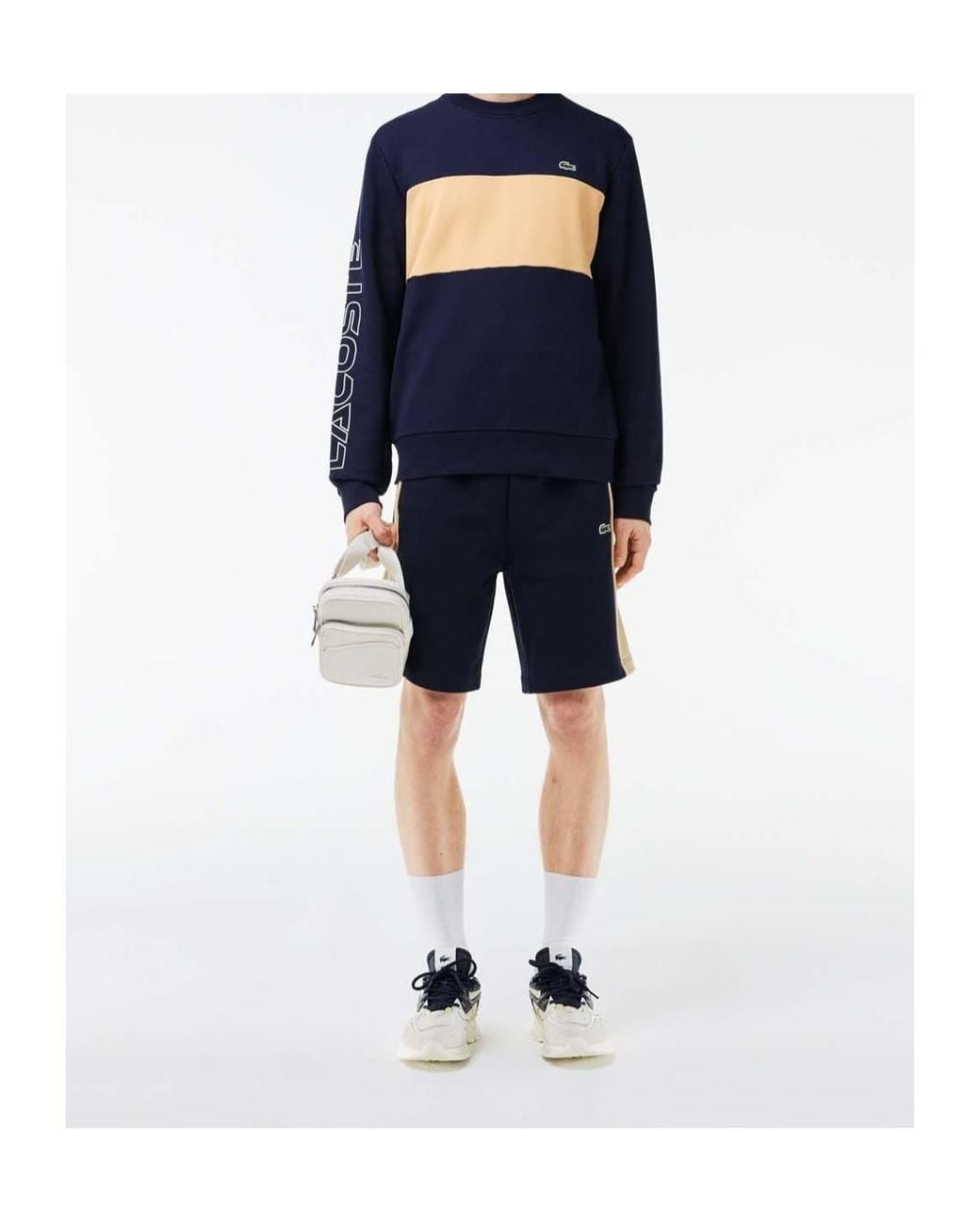 Lacoste Blue Classic Versatile Longsleeve Top for men