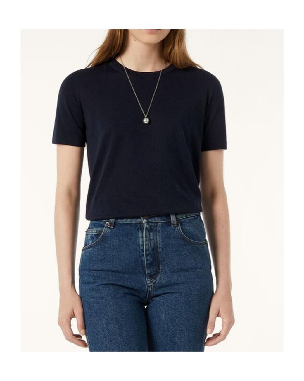 Loro Piana Black Angera Crewneck T-Shirt