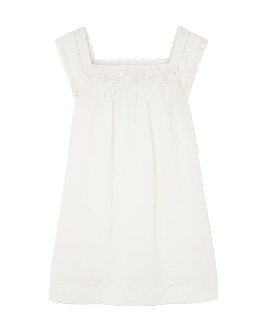 Doen White Almadia Dress