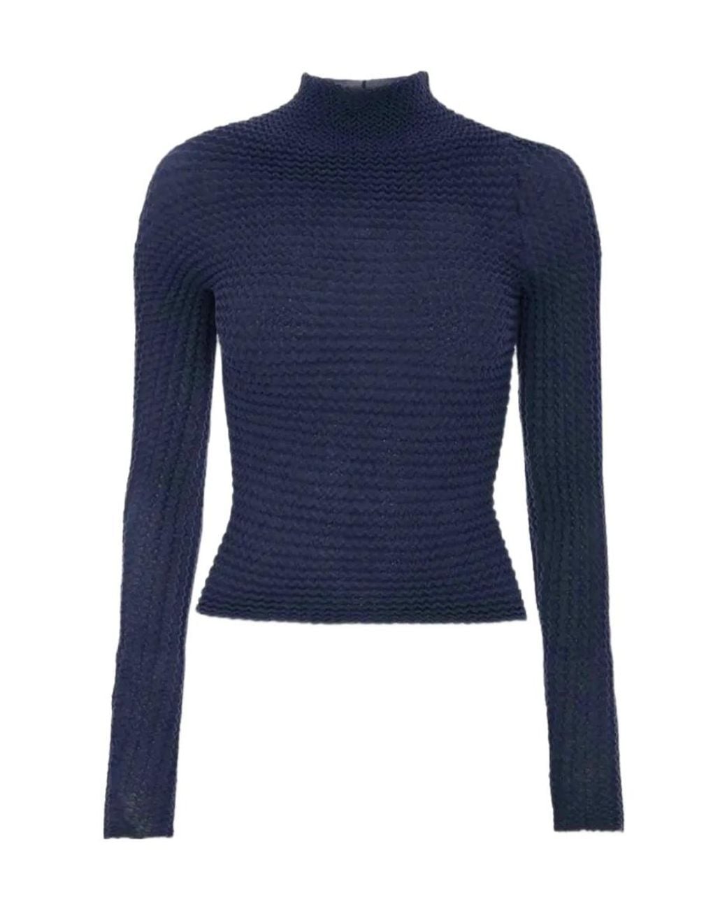 Victoria Beckham Blue Top