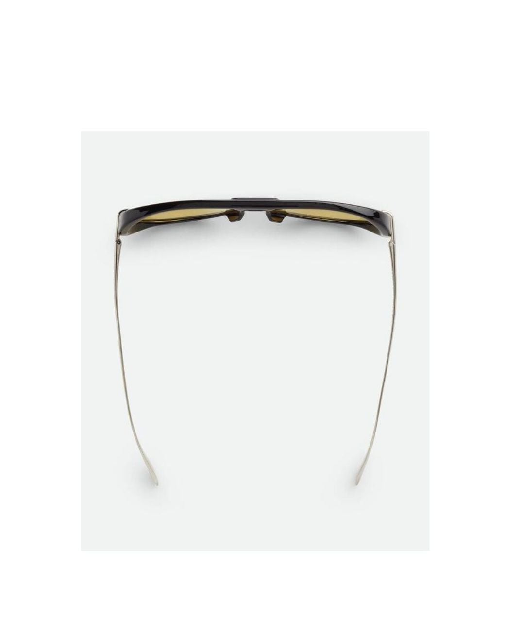 Bottega Veneta Green Eyewear Classic Aviator Sunglasses for men