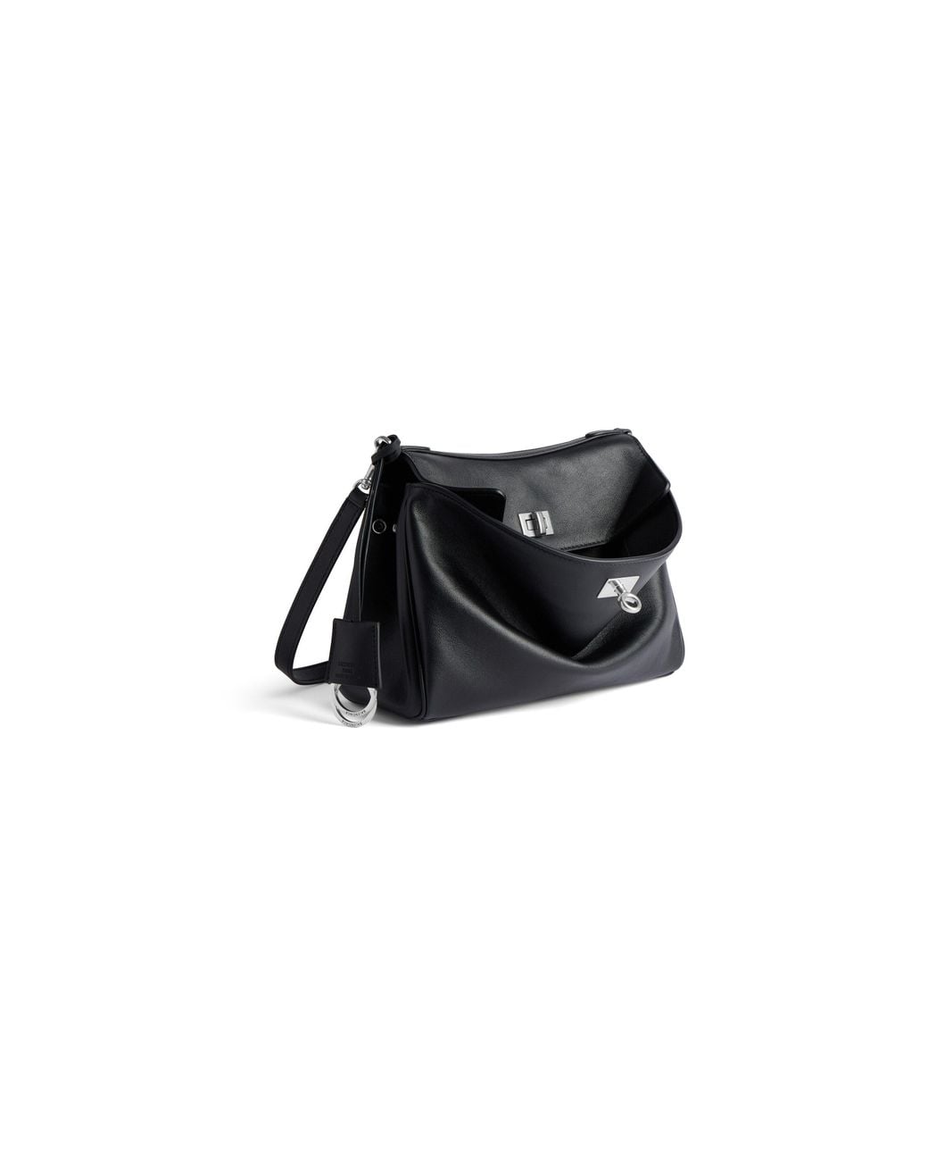 Balenciaga Black Rodeo Small Messenger Bag for men