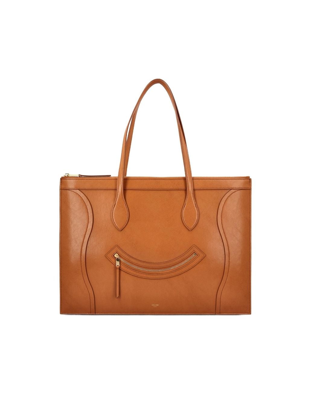 Céline Brown New Luggage Shoulder Bag