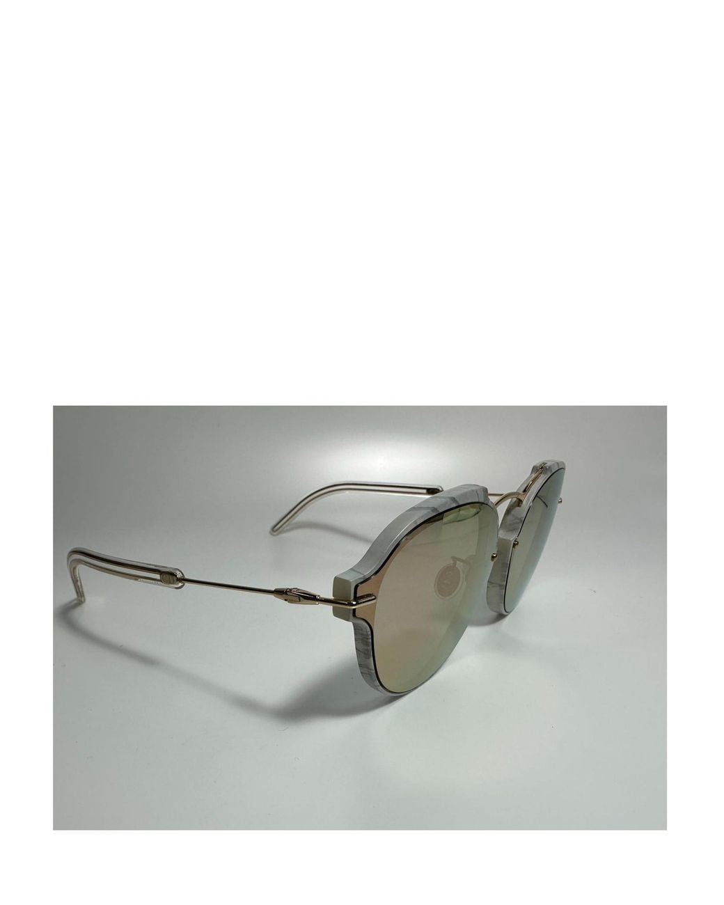 Dior Multicolor Round Full-Frame Sunglasses for men