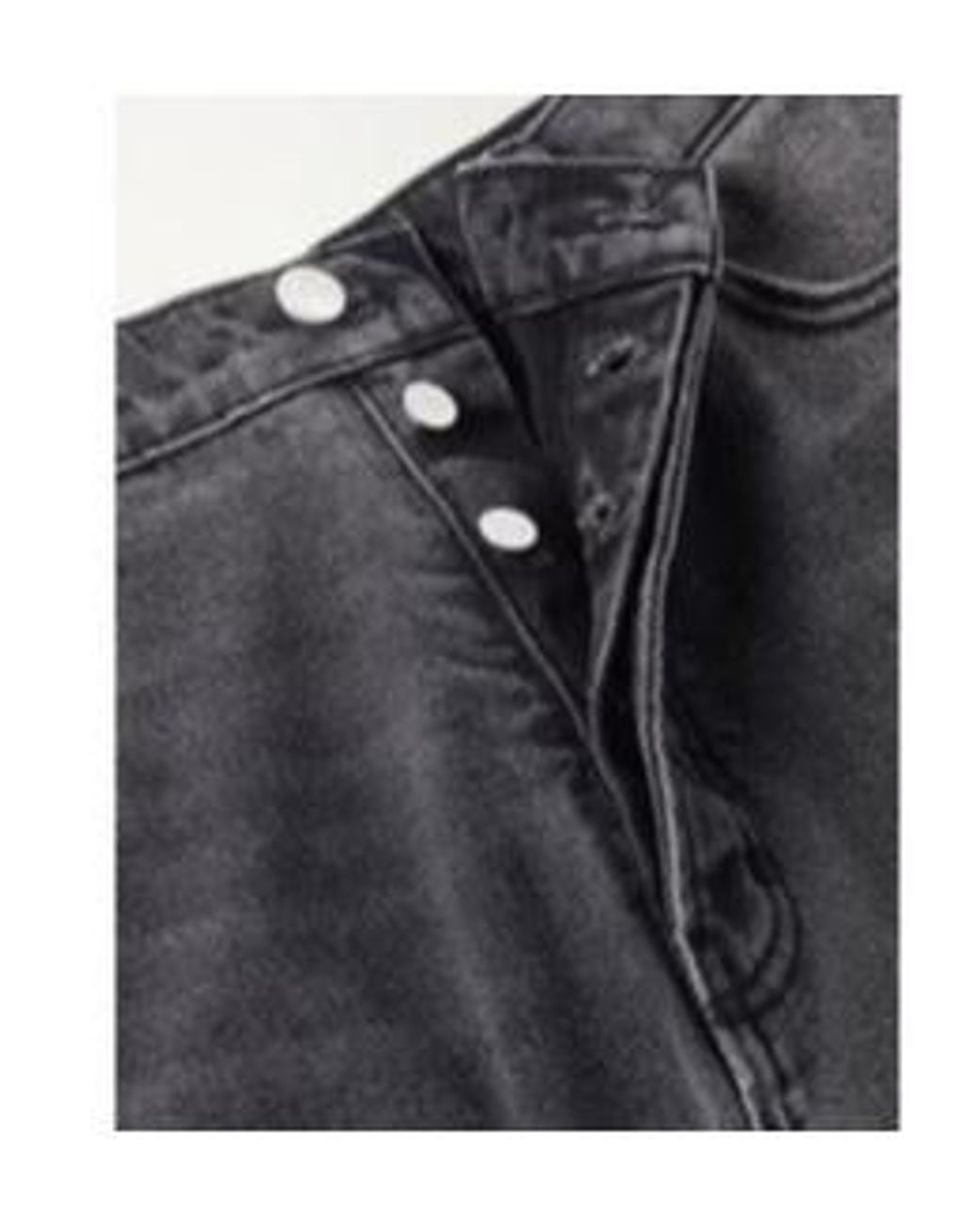 Rhude Gray Belt-Loop Denim Trousers for men