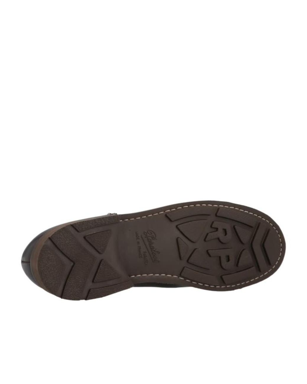 Paraboot Brown Round-Toe Business Shoes for men