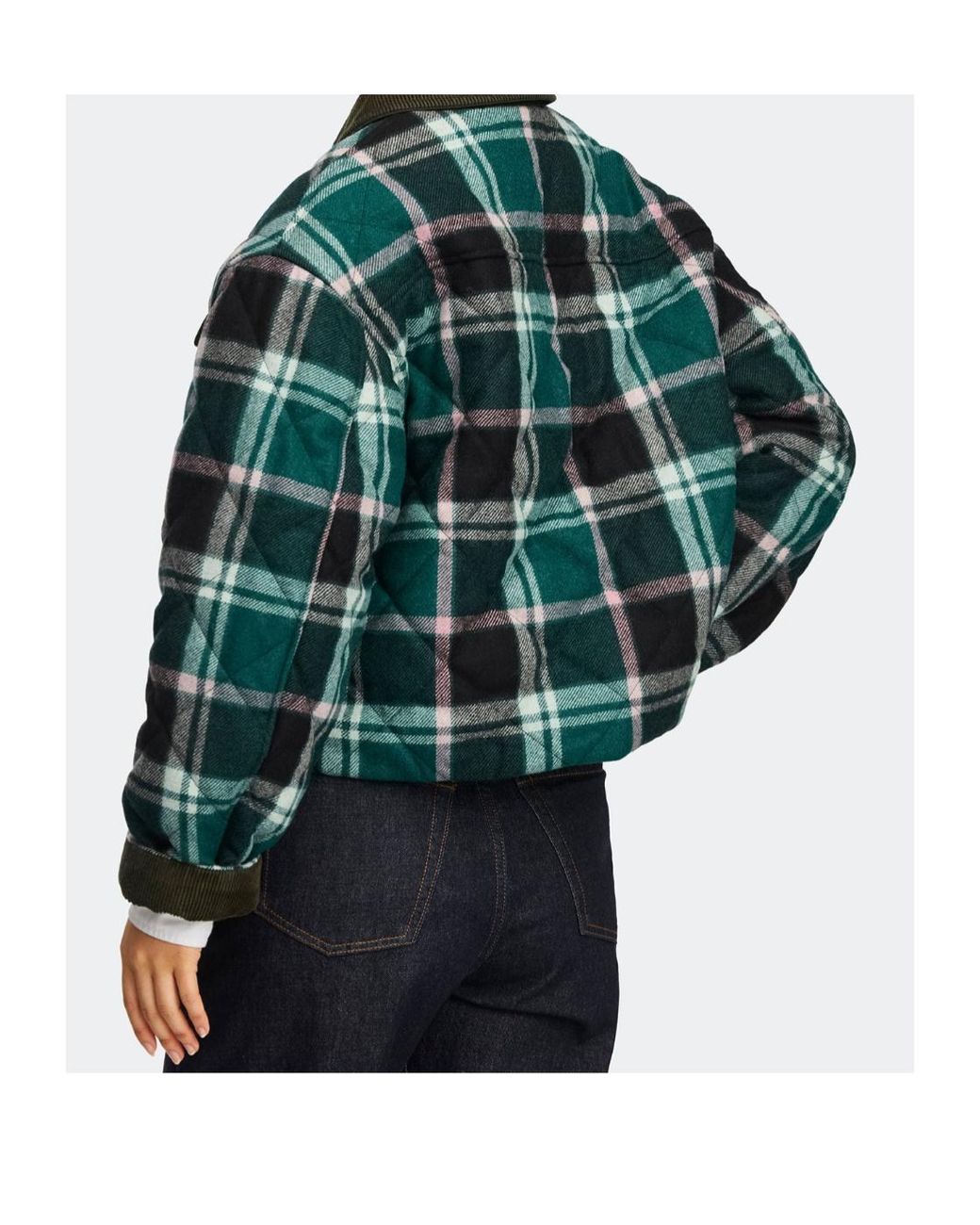 Canada Goose Green Terra Check Jacket