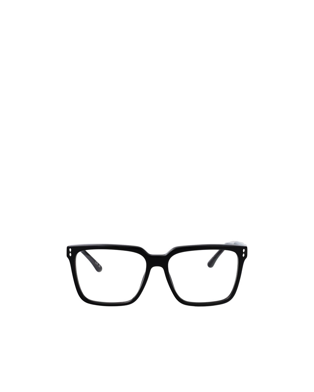 Isabel Marant White Full-Rimmed Plano Lenses