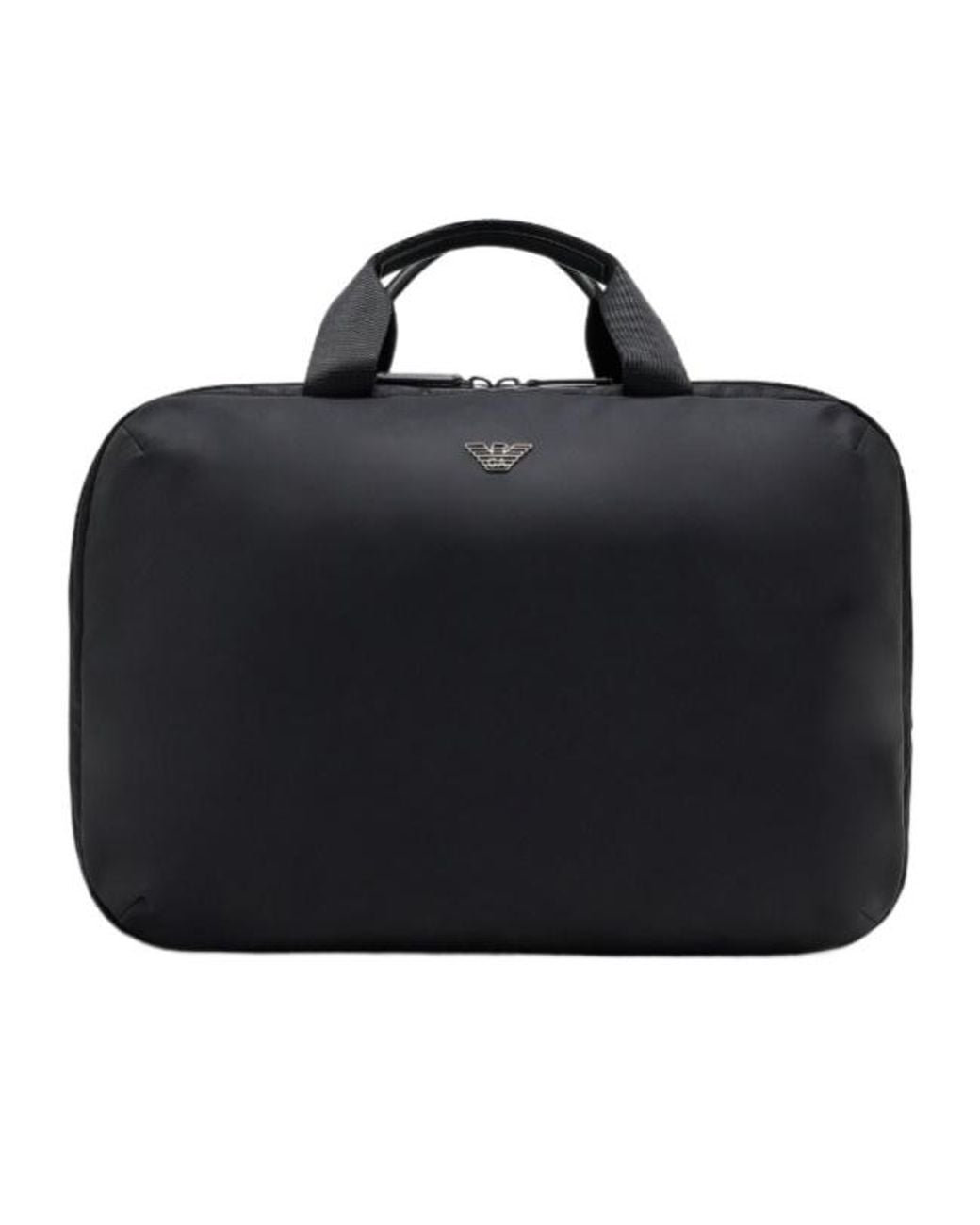 Emporio Armani Black Cabin Backpack for men