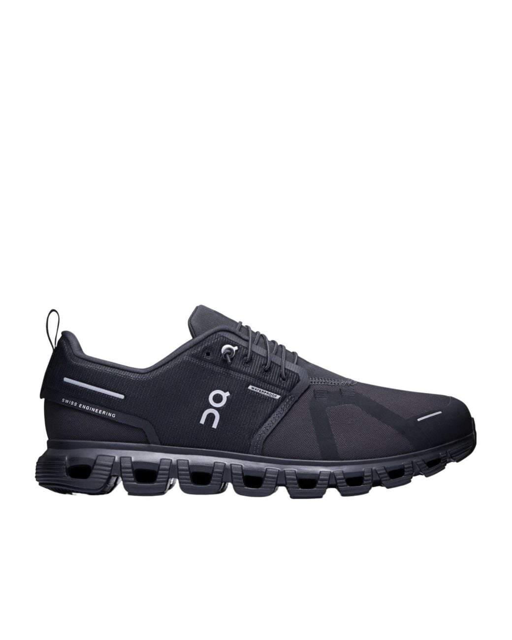 On Shoes Blue Waterproof Mesh Lace-Up Sneakers for men