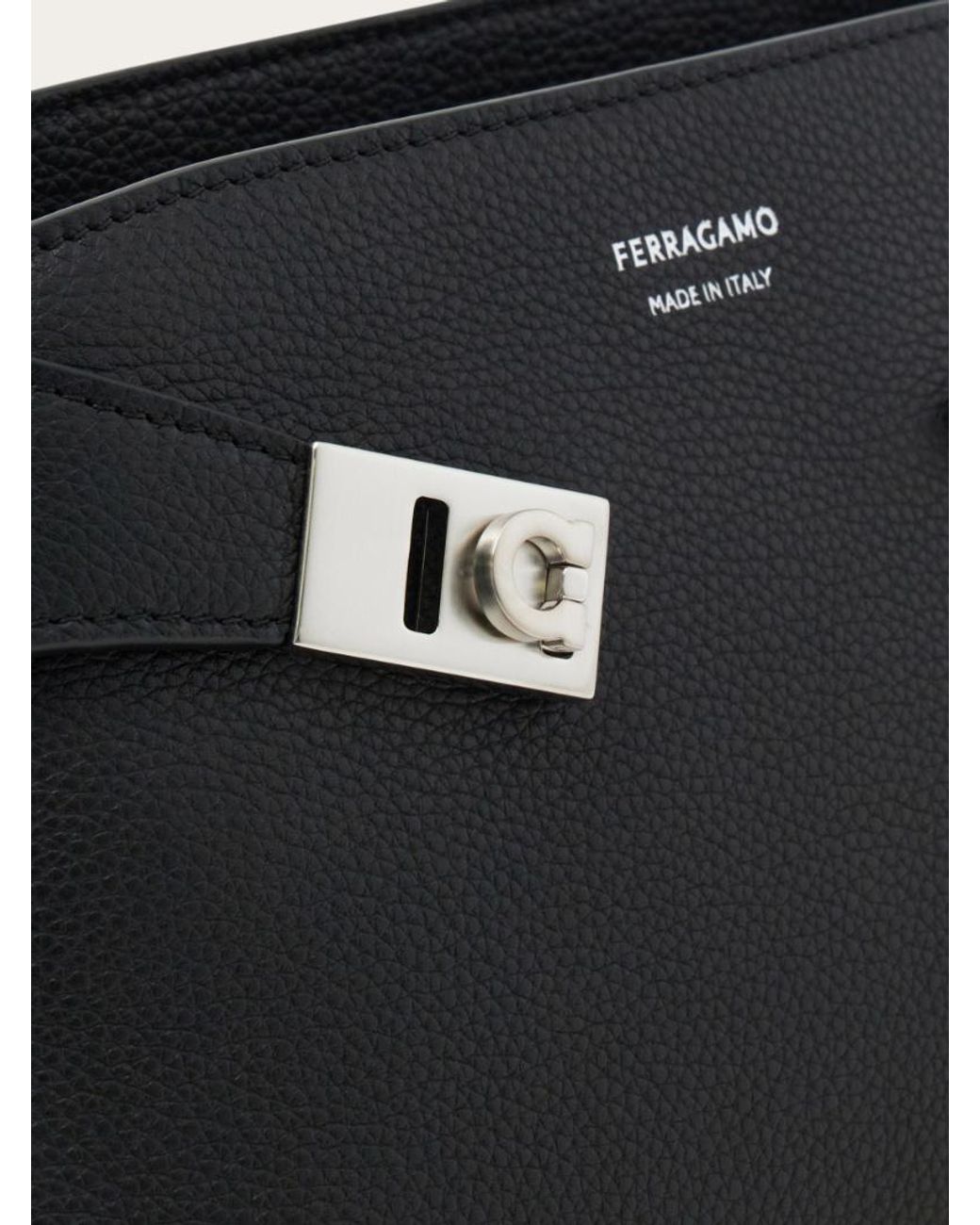 Ferragamo Black Belt Bag