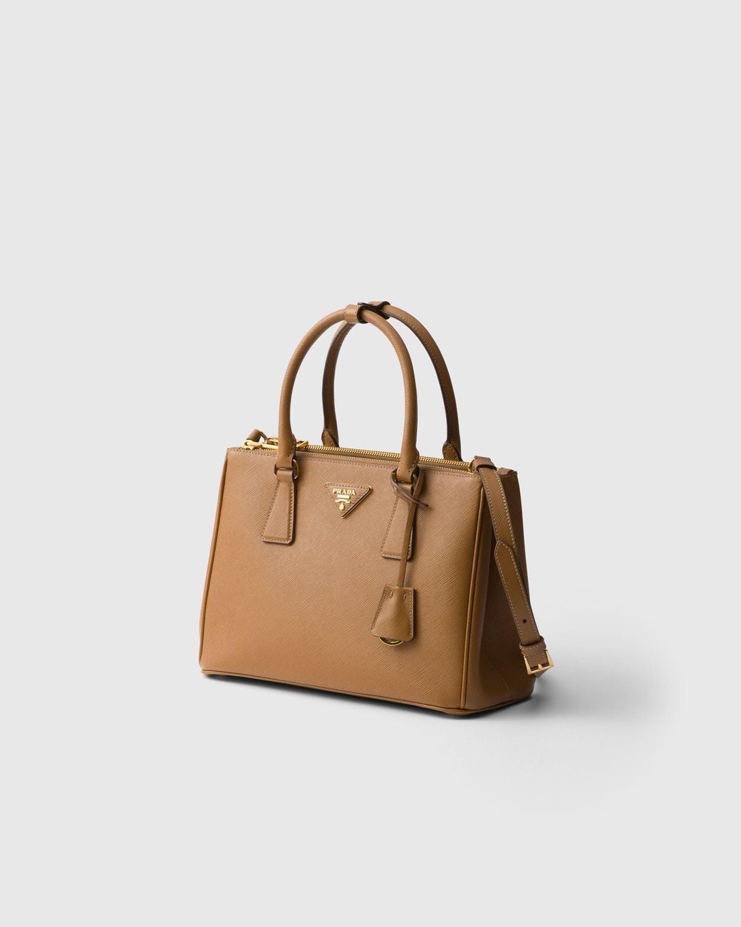 Prada Brown Galleria Medium Saffiano Leather Bag