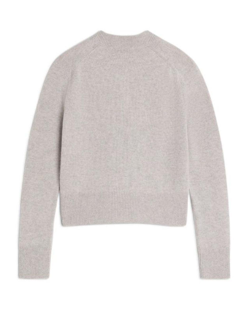 Maison Kitsuné White Maison Kitsuné Fox Patch Knitted Cardigan