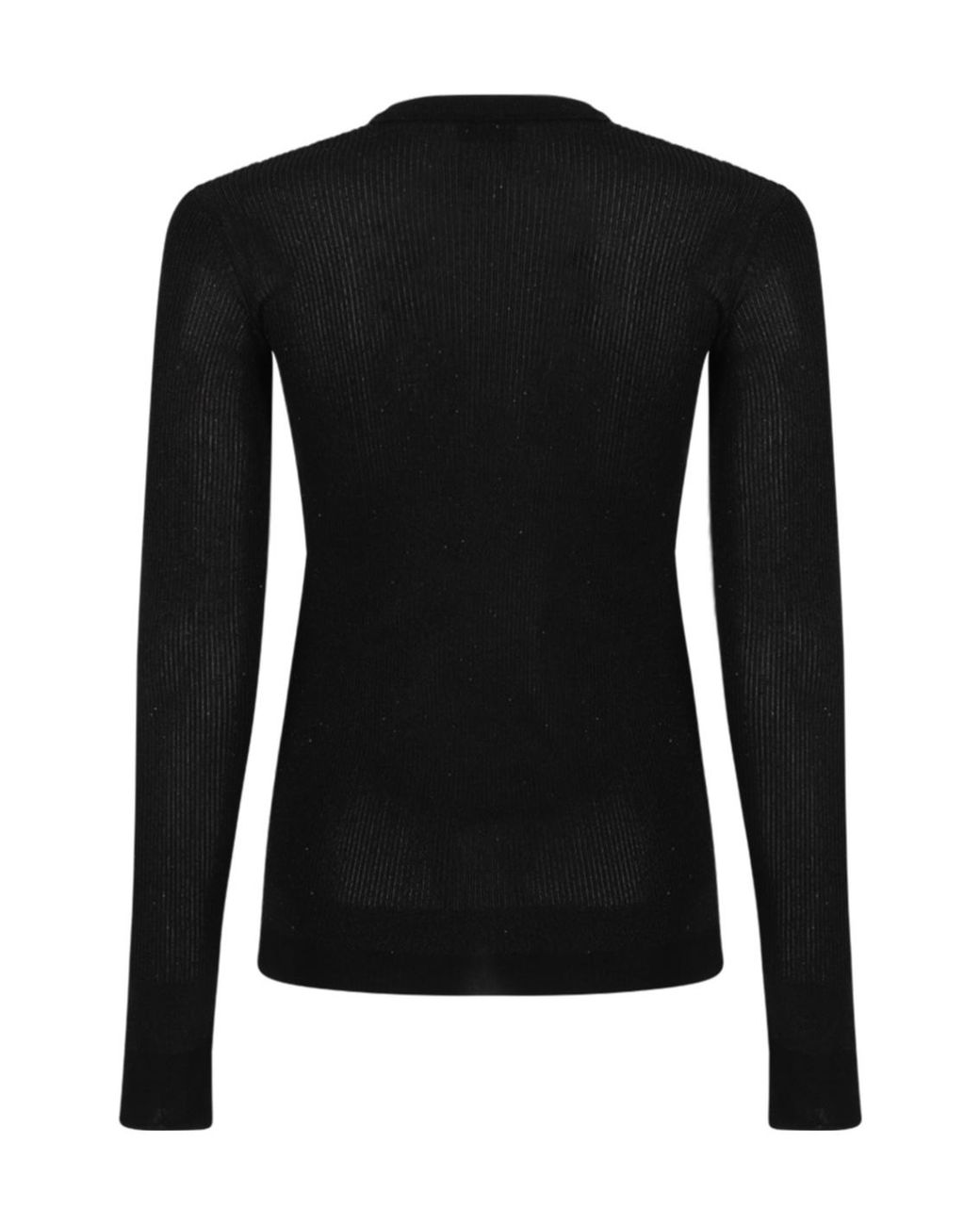 Tom Ford Black Long Sleeve Crewneck Jumper