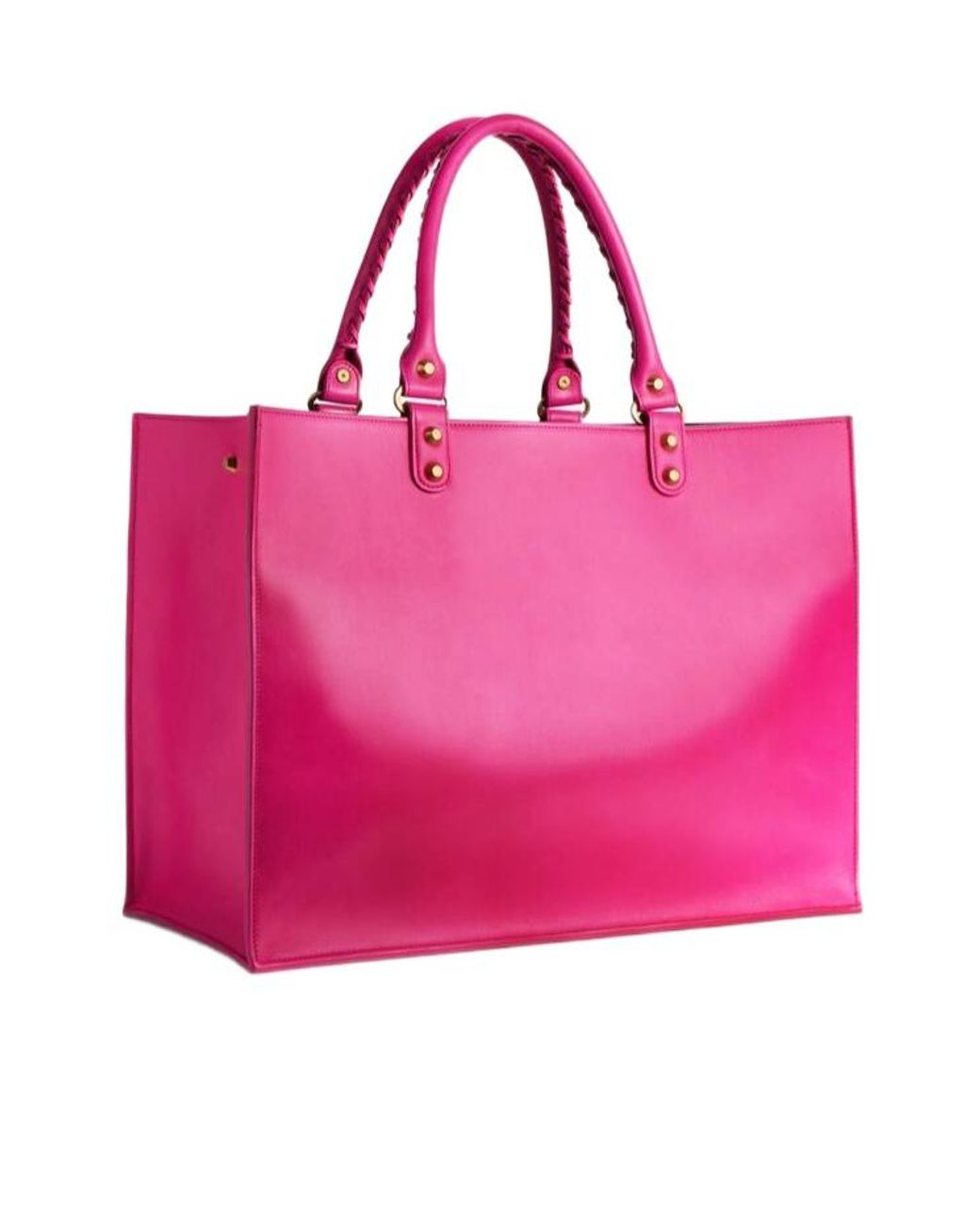 Balenciaga Pink Le City Sleek Tote Bag Large