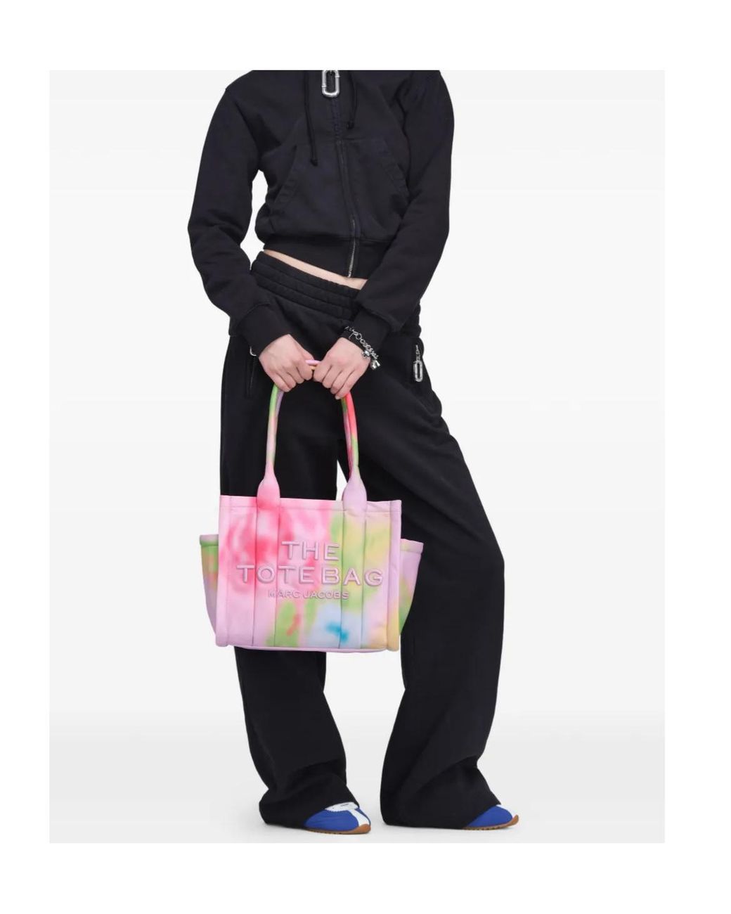 Marc Jacobs Pink The Tote Bag Printed Tote Bag