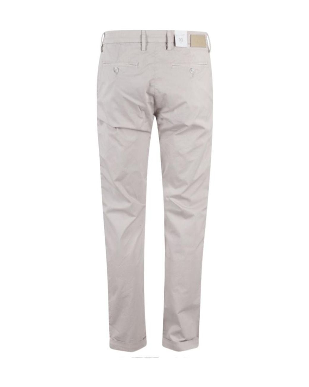 Re-hash Gray Belt Loops Slacks for men
