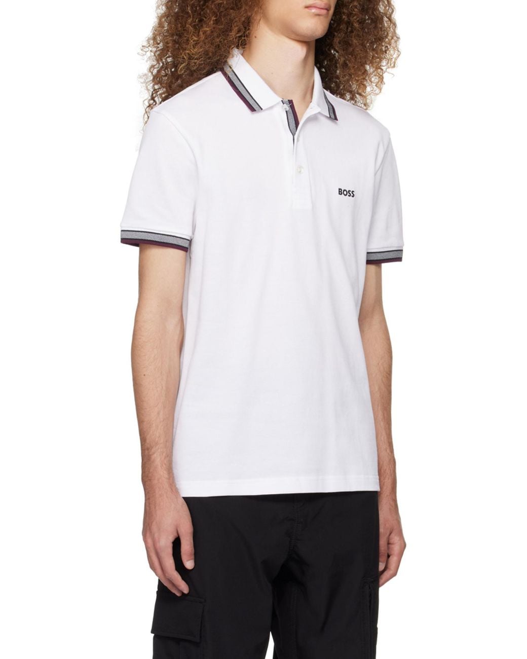 Boss Green Boss Logo Embroidered Short-Sleeved Polo Shirt for men