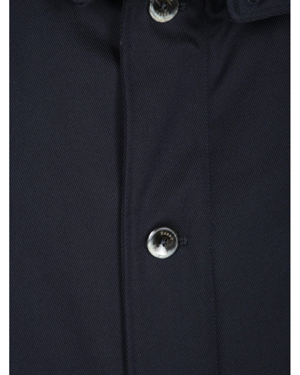 Herno Blue Three-Quarter Coats for men